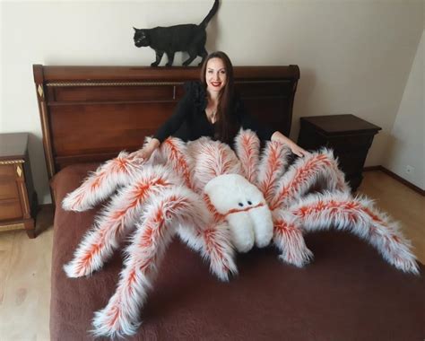 tarantula pillow|giant spider pillow for bed.